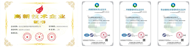 志翔領(lǐng)馭國家高新技術(shù)企業(yè)證書及產(chǎn)品專利